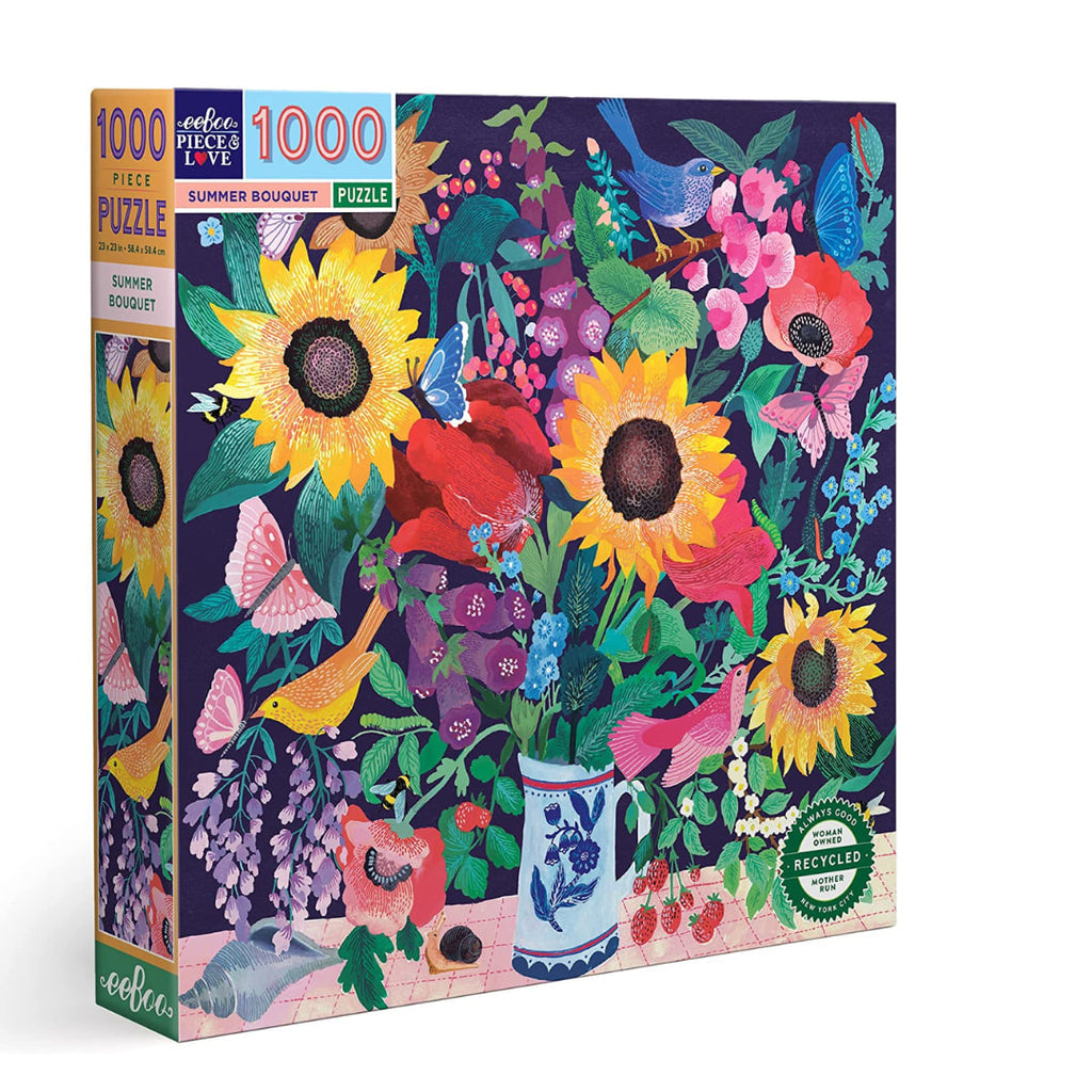 Summer Bouquet 1000 Piece Puzzle
