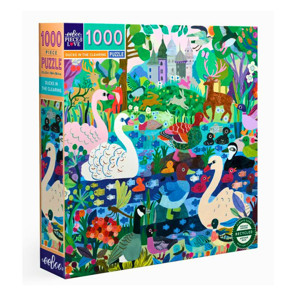 Ducks In The Clearing 1000 Piece Puzzle