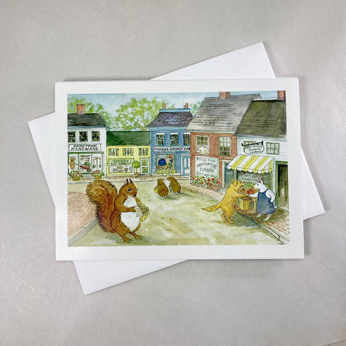 Woodfield Press - Shop Local Notecard