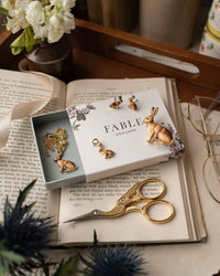 Fable England - Rabbit Stud Earrings