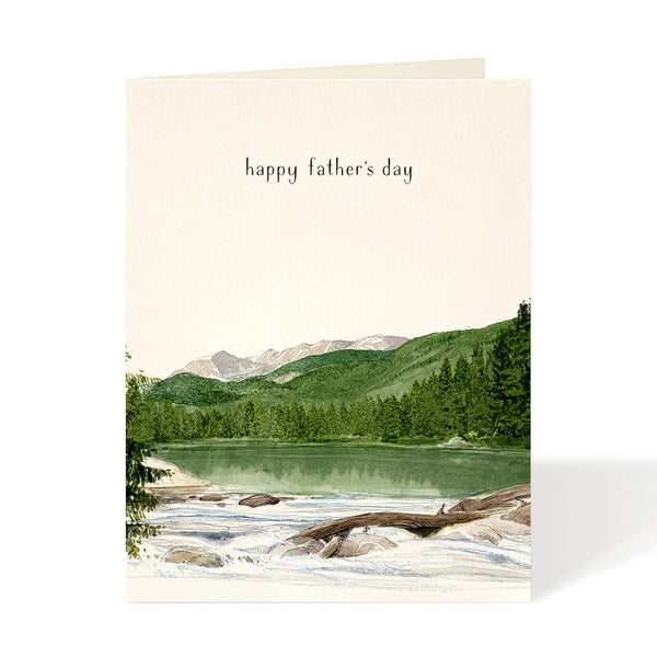 Felix Doolittle - Mountain Stream - Father's Day Card
