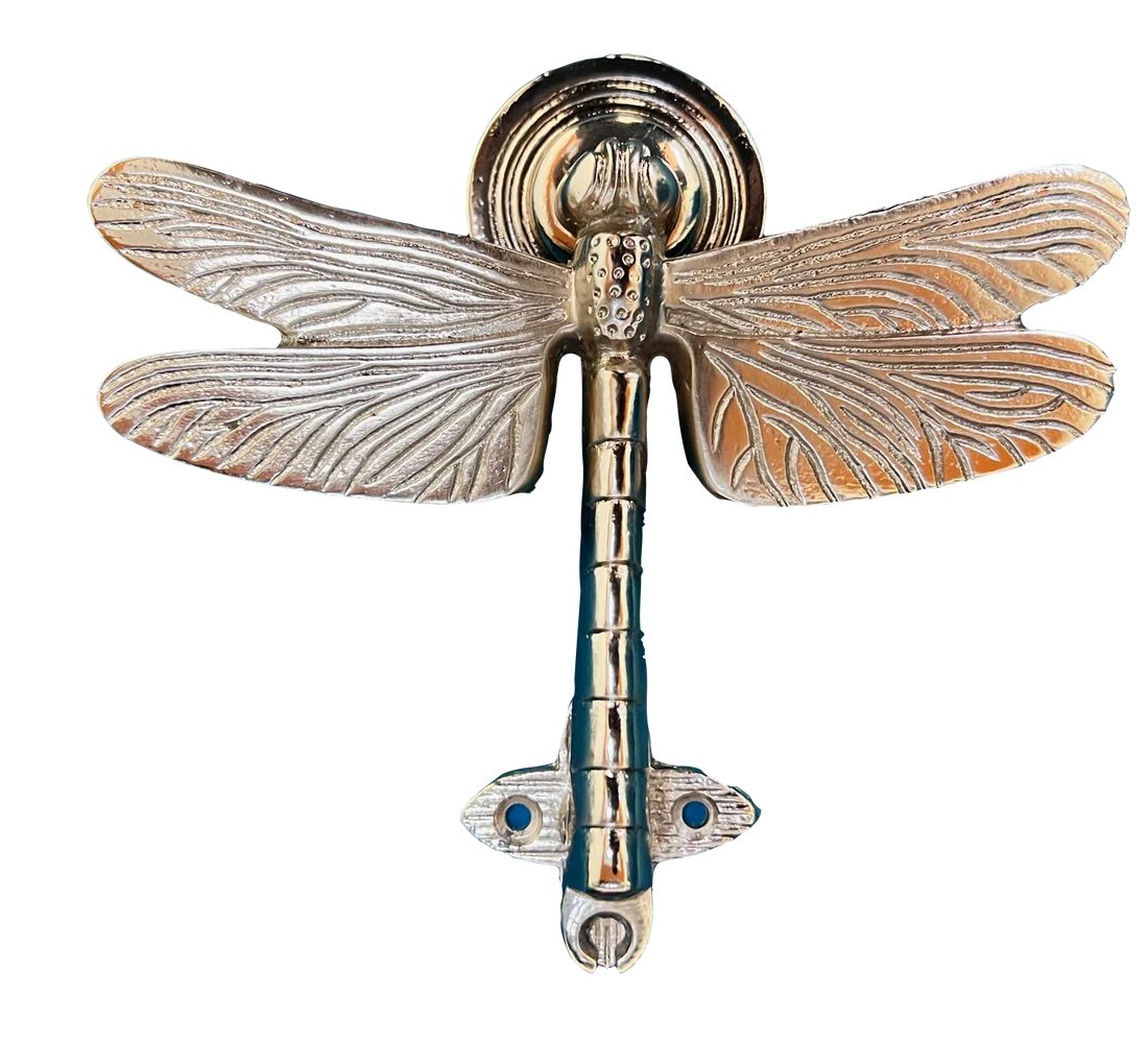 Dragonfly Door Knocker, Cast Iron