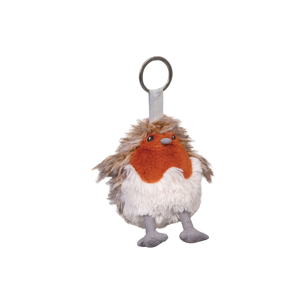 Wrendale Plush Robin Keyring