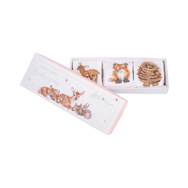 Wrendale Little Forest Baby Socks