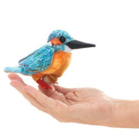 Folkmanis - Mini Common Kingfisher Finger Puppet