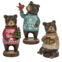 Bears in Sweaters Figurines