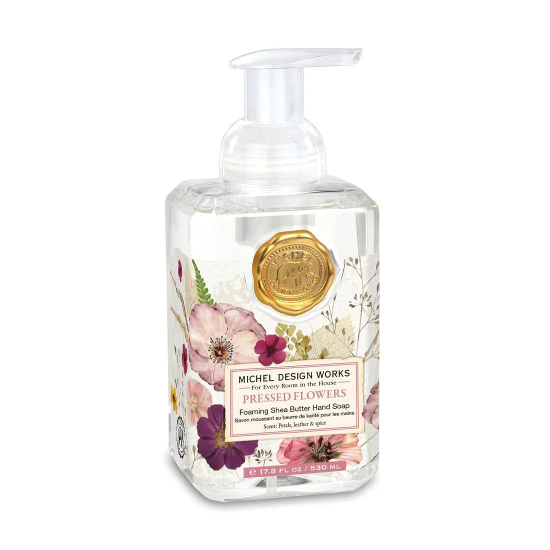 Michel Design - Pressed Flowers Foaming Soap