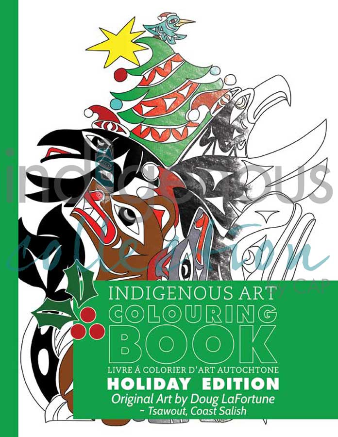 Indigenous Art Colouring Book - Holiday Edition