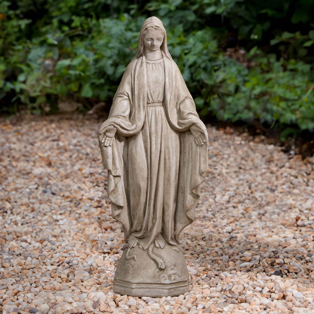 Campania Concrete Madonna Statue