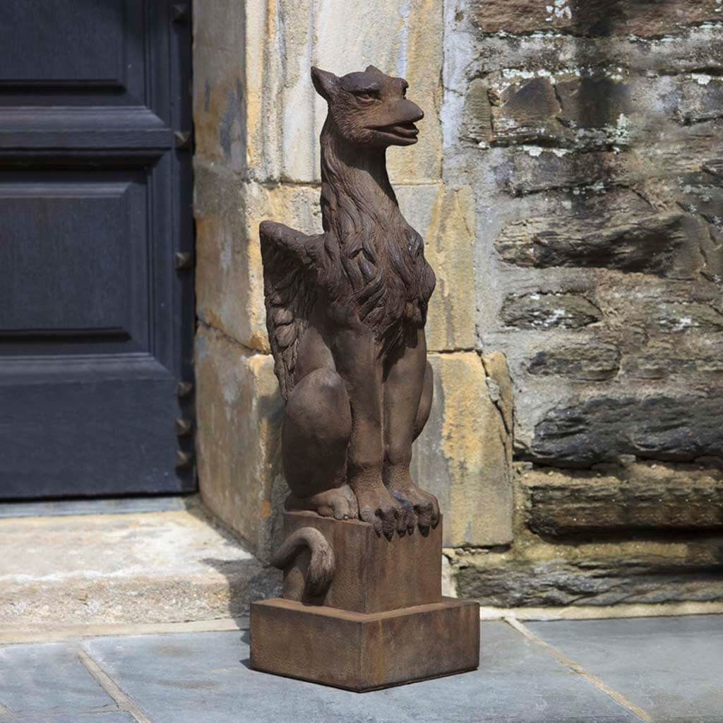Campania Concrete Gryphon statue