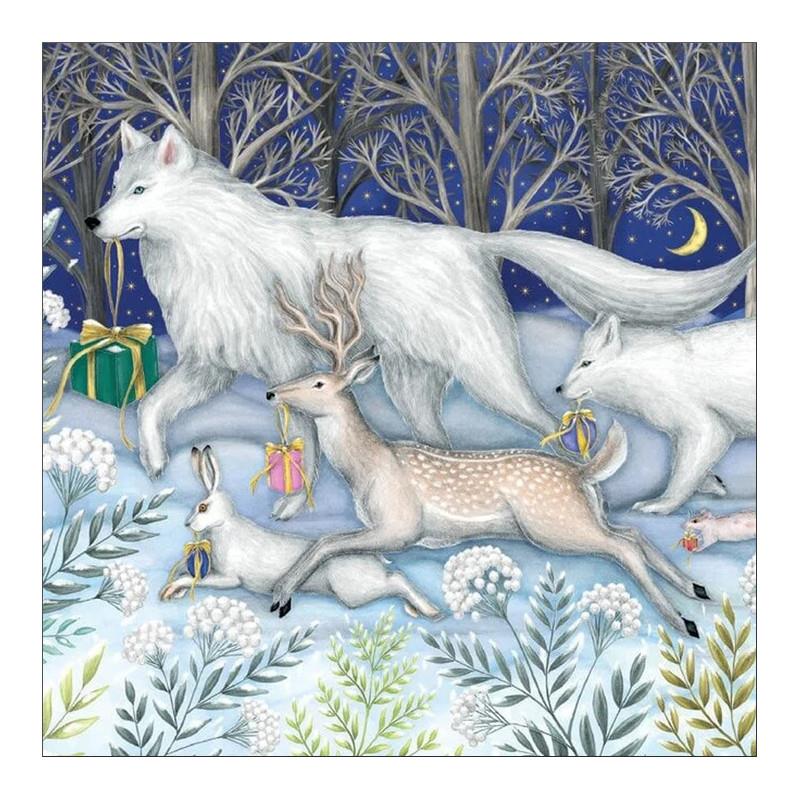 Dashing Through the Snow Boxed Cards