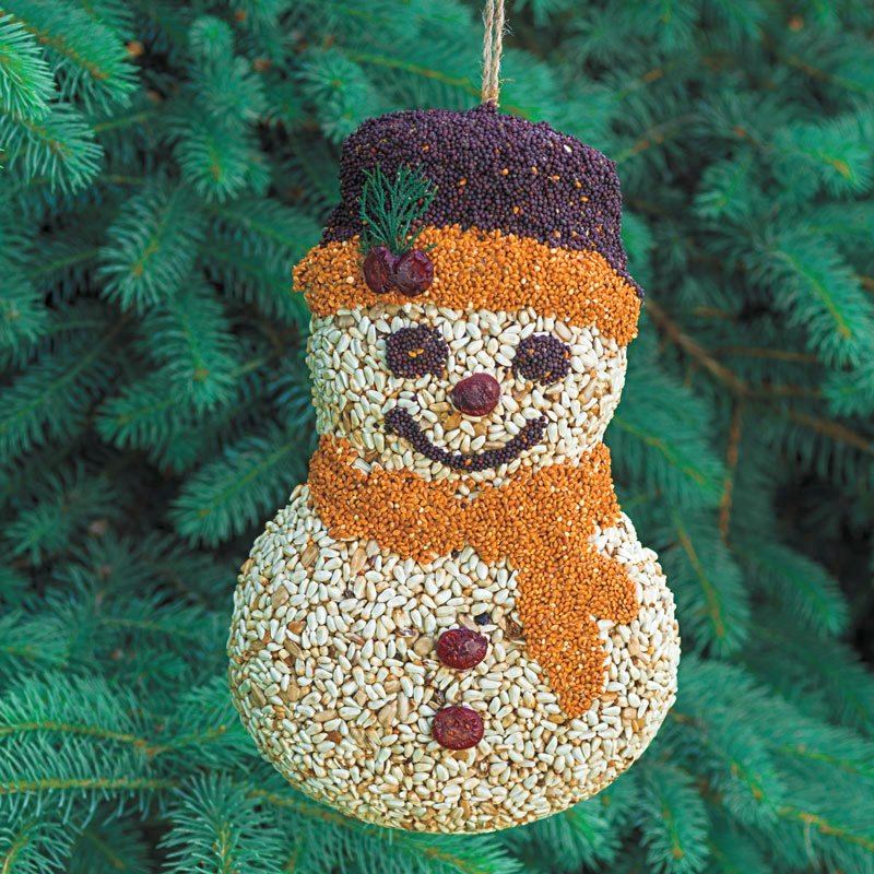 Seed Snowman