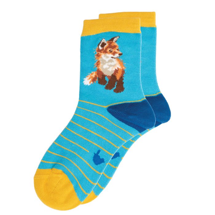 Children's Socks - Born to Be Wild Fox