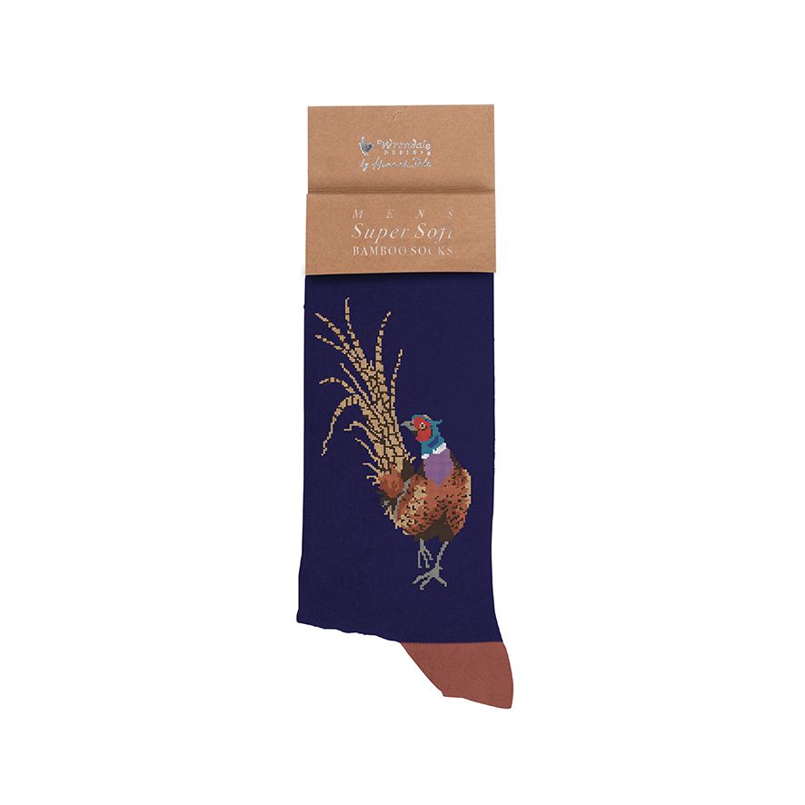 Wrendale Christmas Mens Pheasant Socks