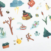 Colouring Book with Stickers