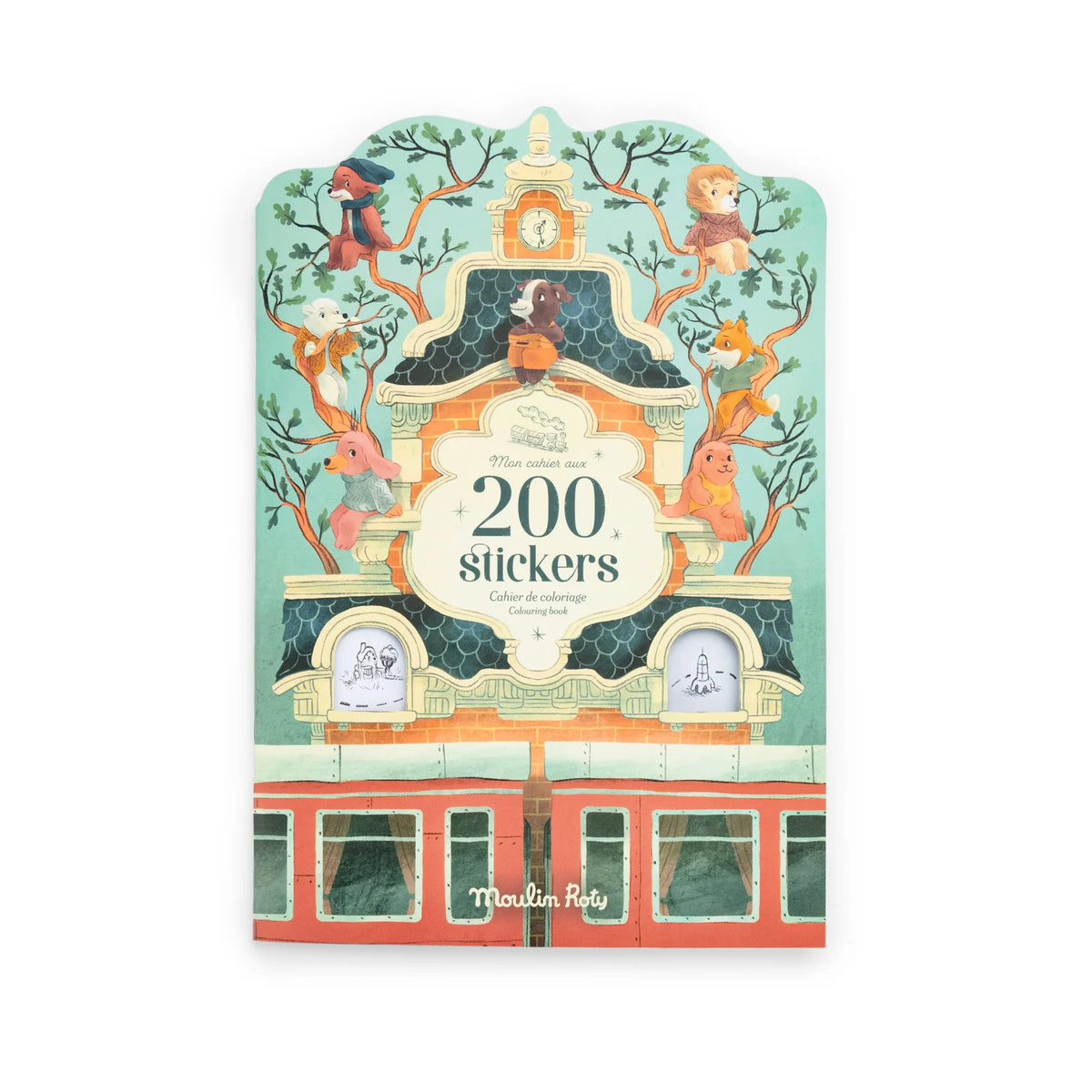 Colouring Book with Stickers