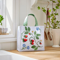 Ulster Weavers - Strawberry Patch Small PVC Shopping Bag
