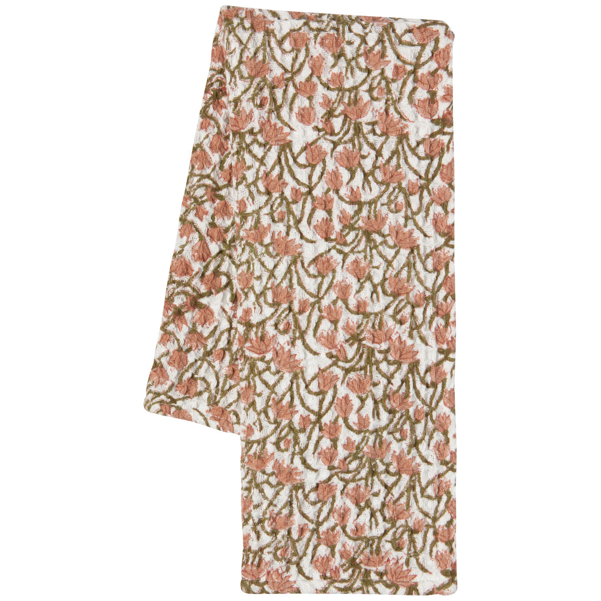 Block Print Waffle Towel