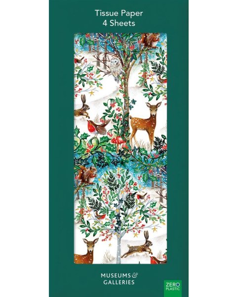 Wrapping Tissue - Winter Forest Glade