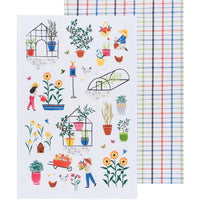 Green Thumb Dishtowels Set of 2