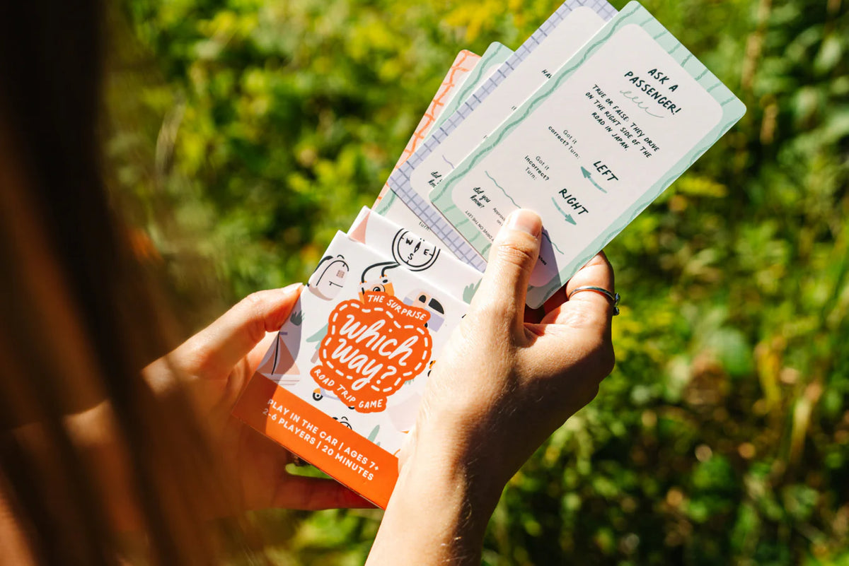 Guess Where Trips - Which Way Card Game