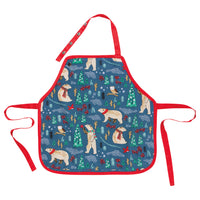 Winter Wilderland Kids Apron