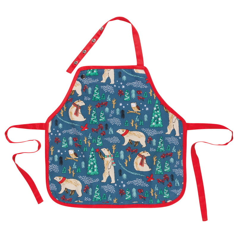 Winter Wilderland Kids Apron