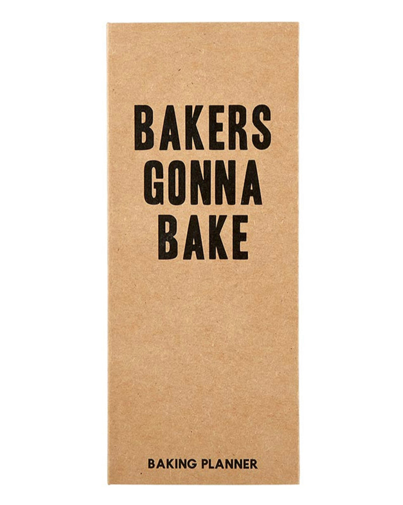 Baker’s Gonna Bake Planner