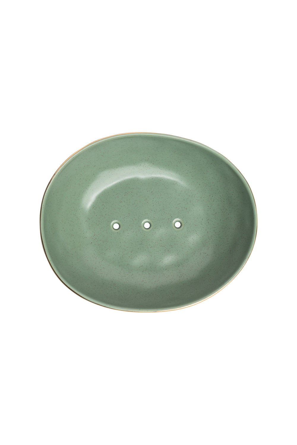 Classic Oval Soap Dish in Sage Green
