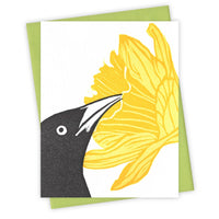 Burdock & Bramble - Daffodil Grackle Card