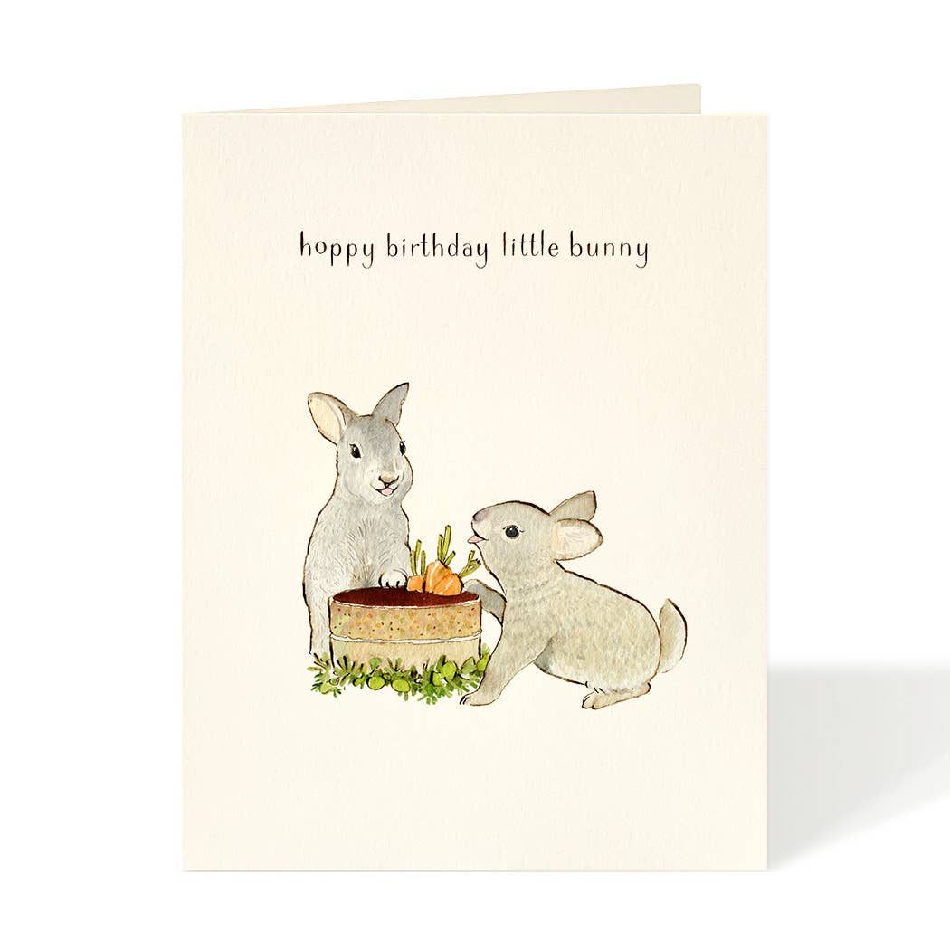 Felix Doolittle - Carrot Cake - Bunny Birthday Greeting Cards