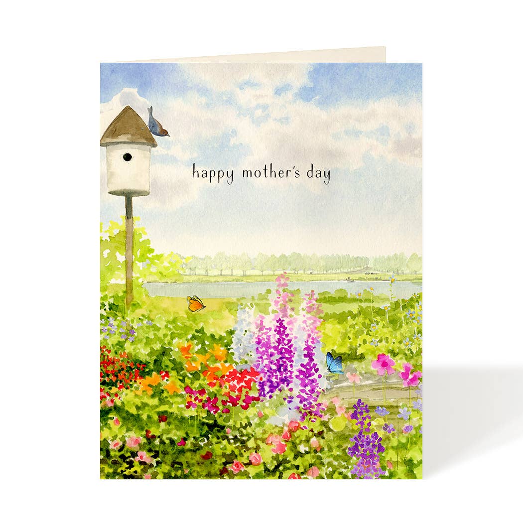 Felix Doolittle - Butterfly Garden - Mother's Day Card