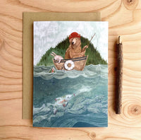 Canyon & Cove - Fishing Day Card