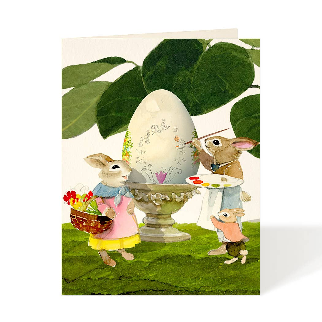 Felix Doolittle - Bunny Fabergé - Easter Greeting Card