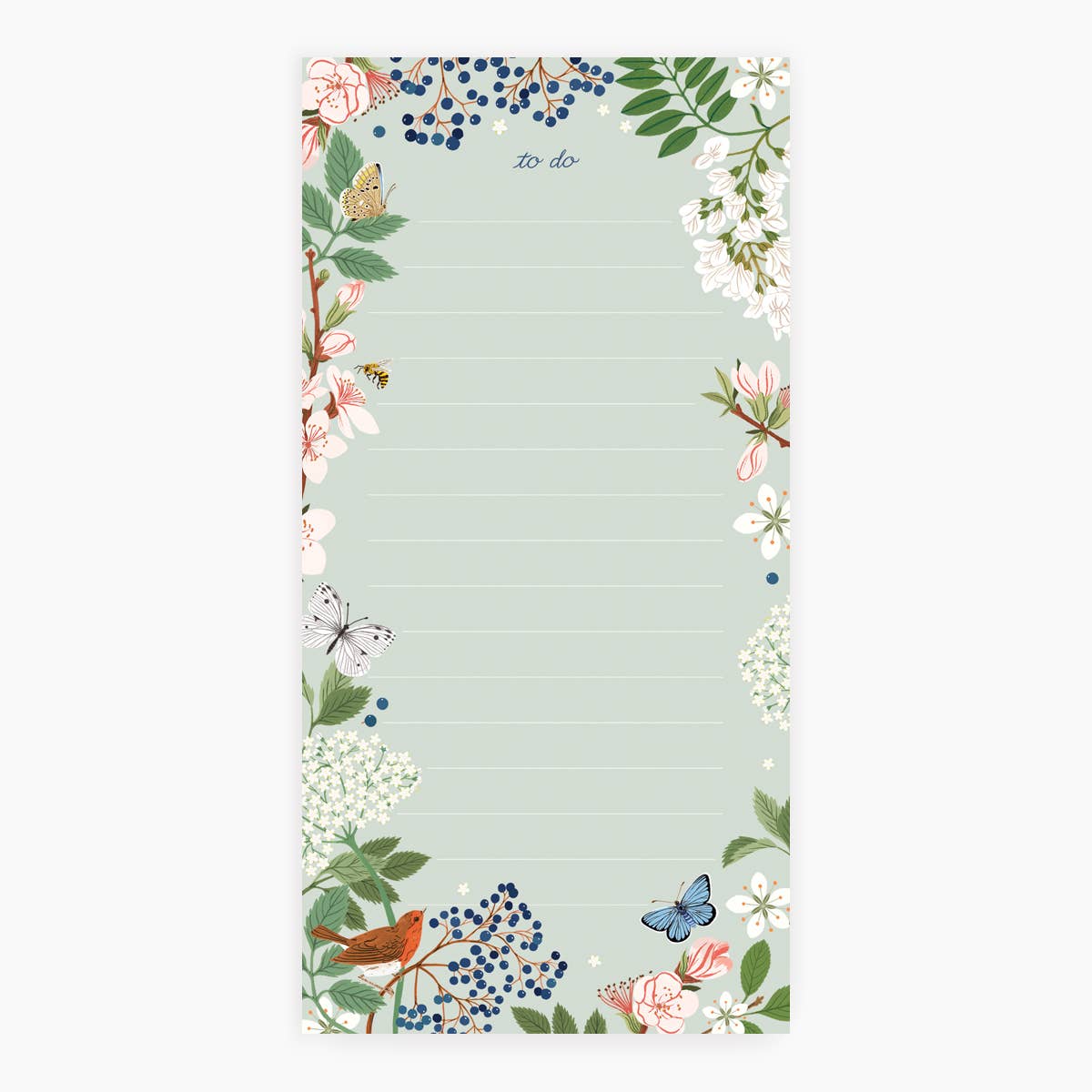 Botanica Paper Co. - FLOWERING TREES | To Do Notepad