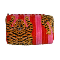 Sixton London - Madagascar make up bag in pink