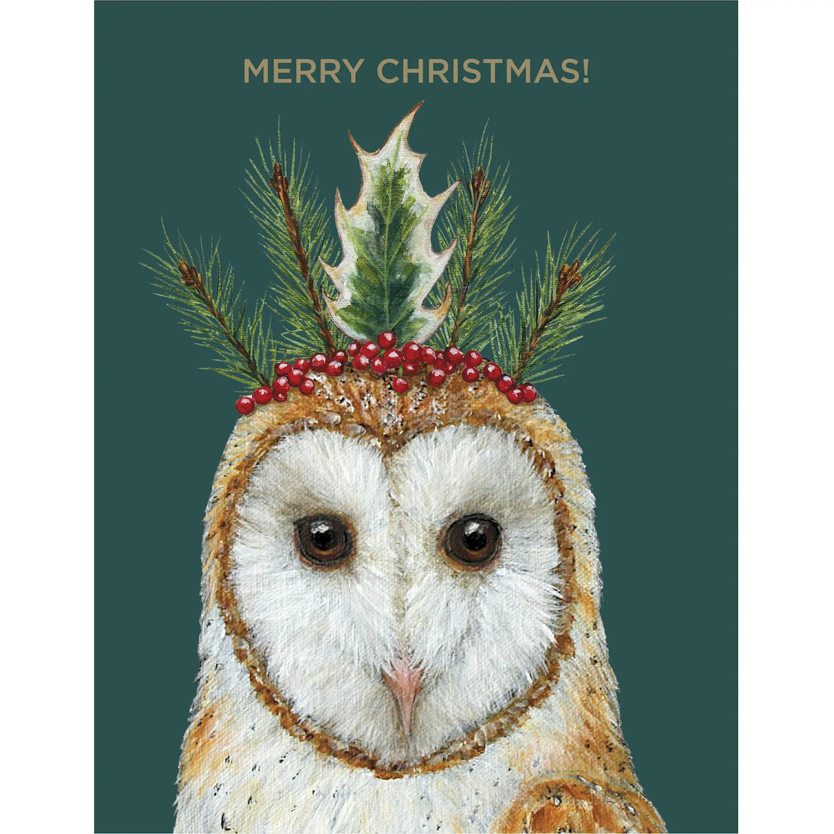 Vicky Sawyers Christmas Owl Card