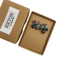 Sixton London - Rich floral bouquet earrings
