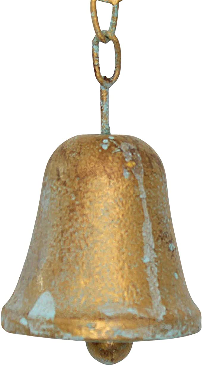 Patina Gold Bee with Bell Chime