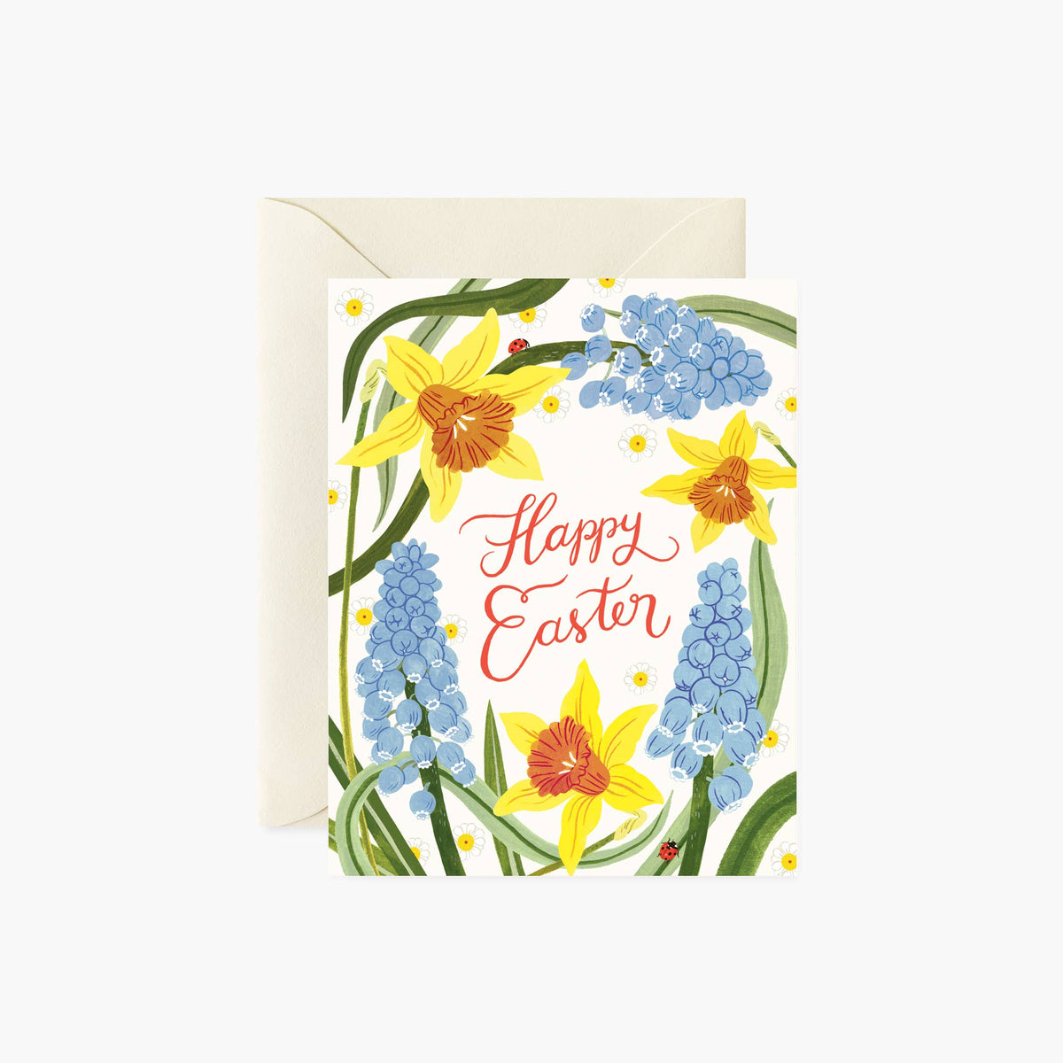 Botanica Paper Co. - FLORAL |  Happy Easter card