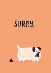 Card- Sorry Dog