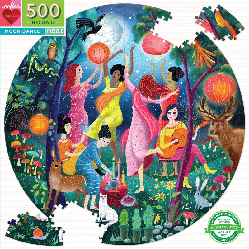 eeBoo 500 Piece Puzzle - Moon Dance