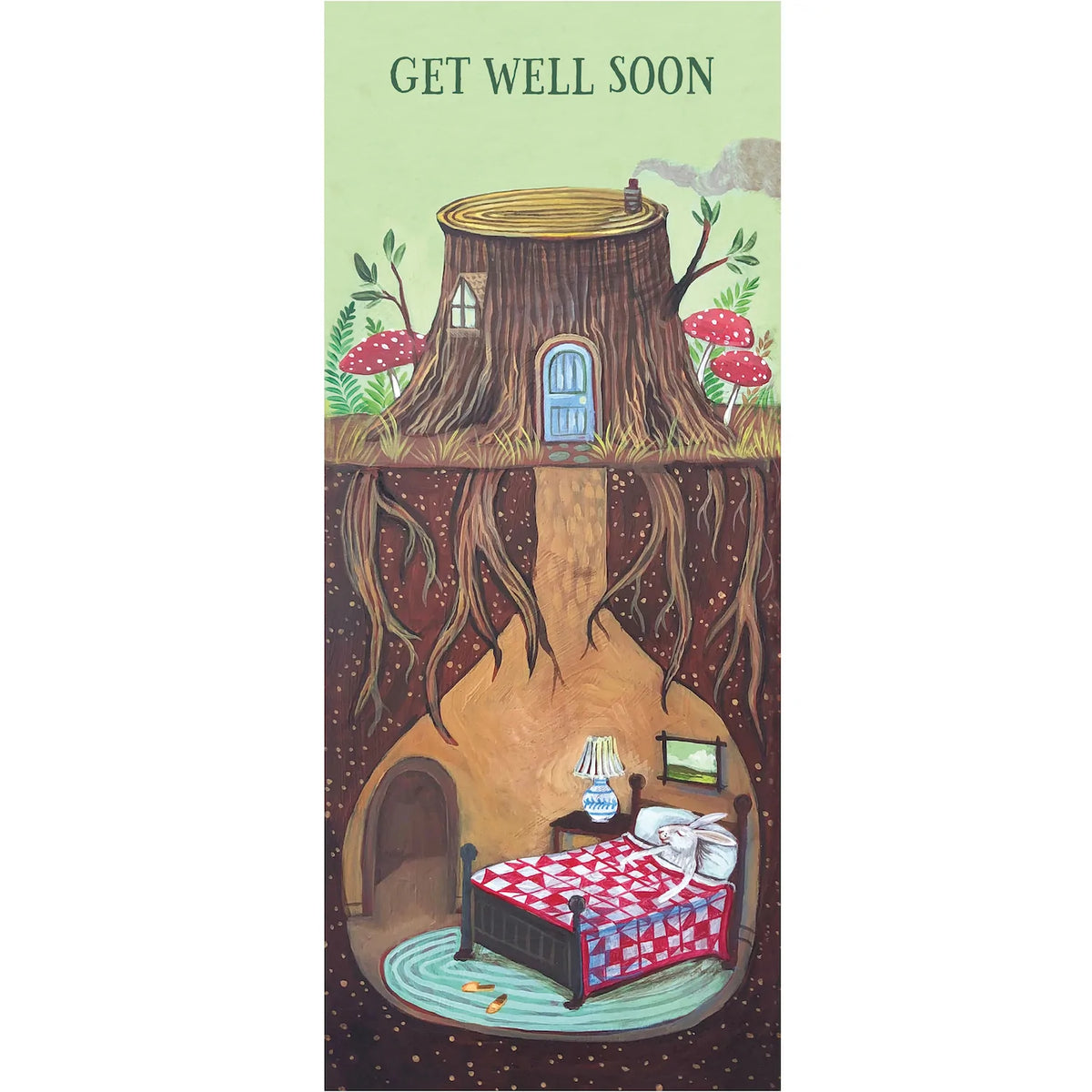 Get Well Soon Bunny Card
