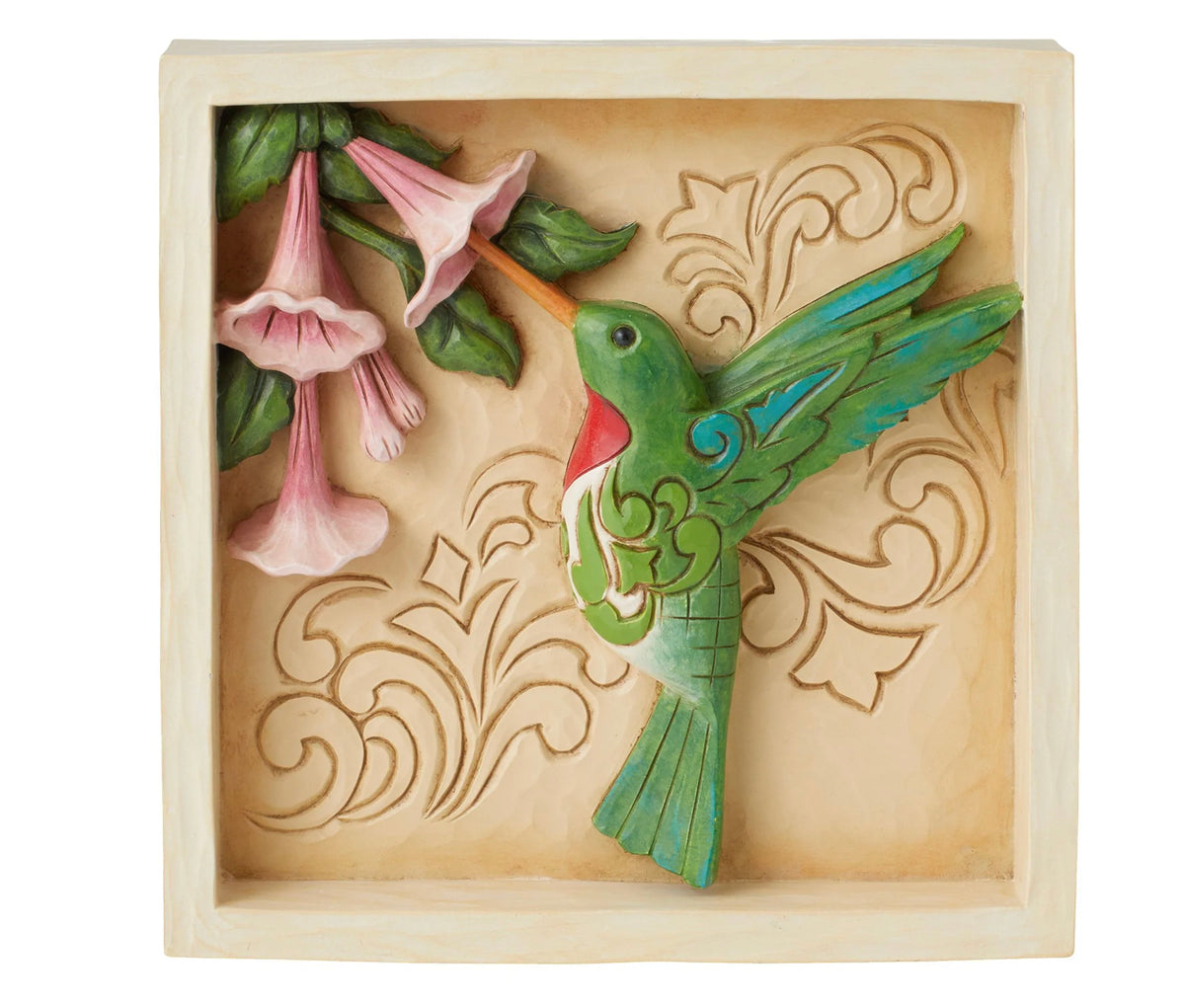 Jim Shore Hummingbird Plaque