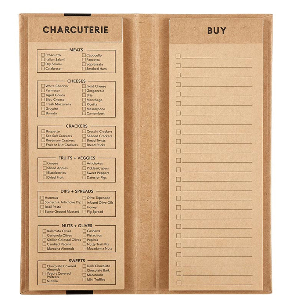 Charcuterie List Pad