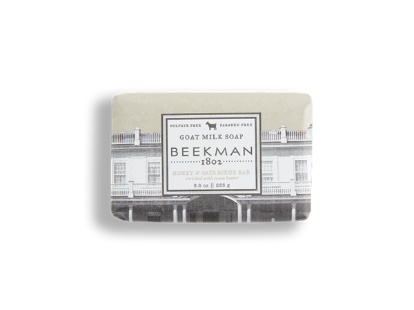 Beekman Honey & Oat Scrub Soap Bar