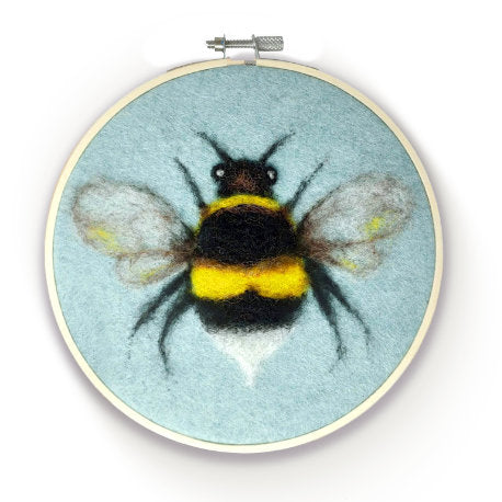 Bee in a Hoop Felting Kit