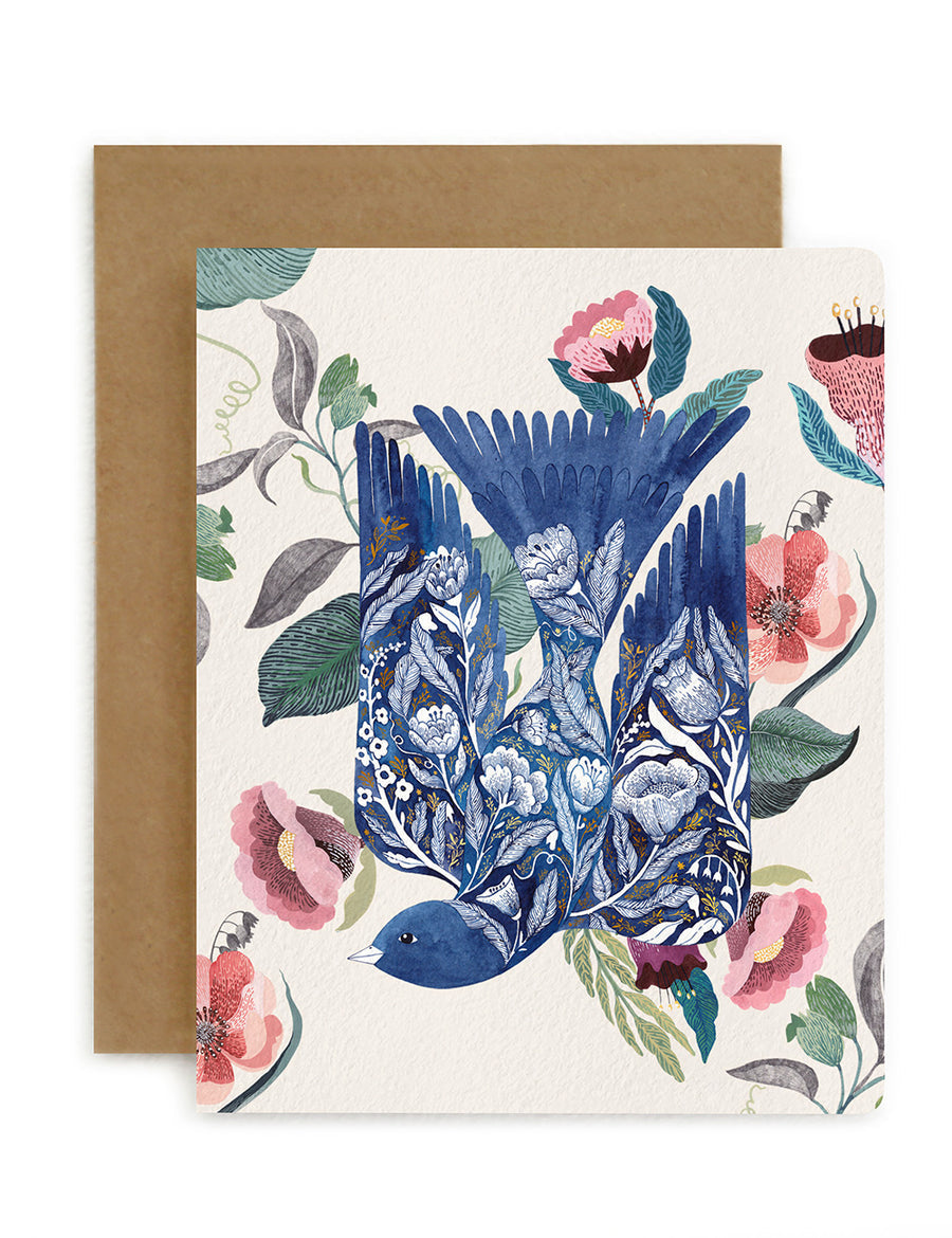 Blomstra 'Blue Bird' Card