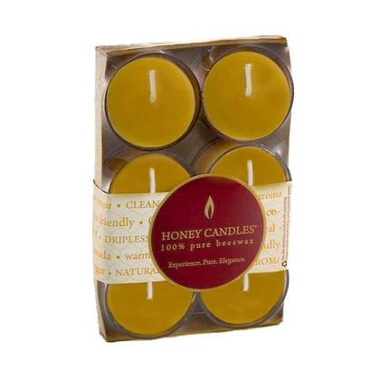 Honey Candles Tealight Gift Pack of 6