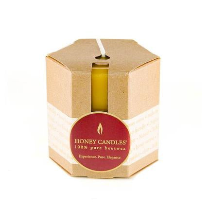 Honey Candle 3" Pillar Packaged